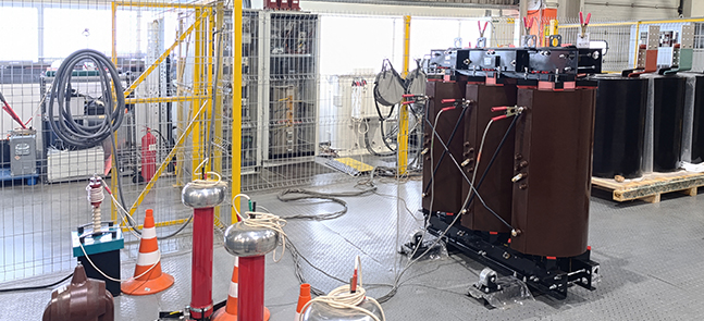 Испытание на нагрев сухих трансформаторов AKELCAST